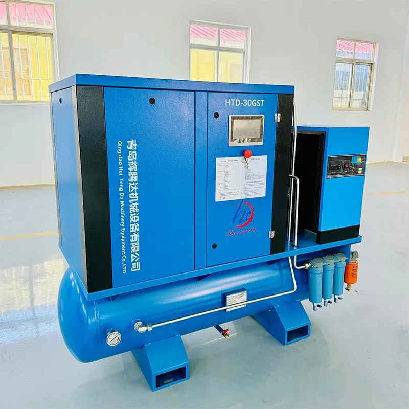 Keturi viename 22KW 16 barų oro kompresorius